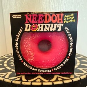 Needoh Donut Pink Squishable Kids Toy